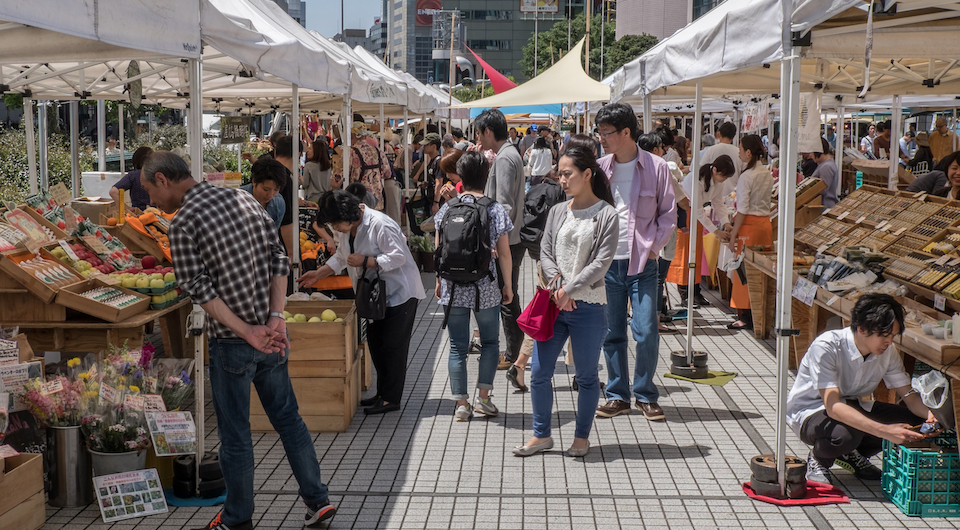farmers markets around the world UNU