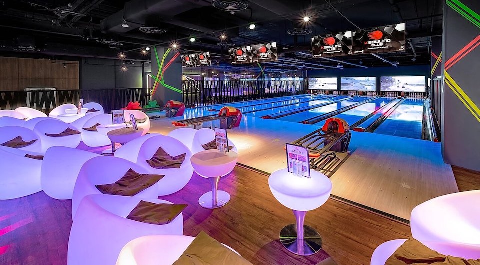 K Bowling Club things to do after dark Singapore