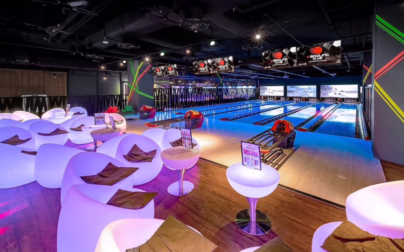 K Bowling Club things to do after dark Singapore
