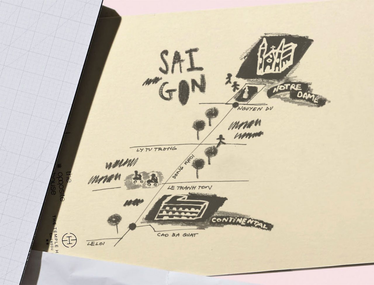saigon illustrated map