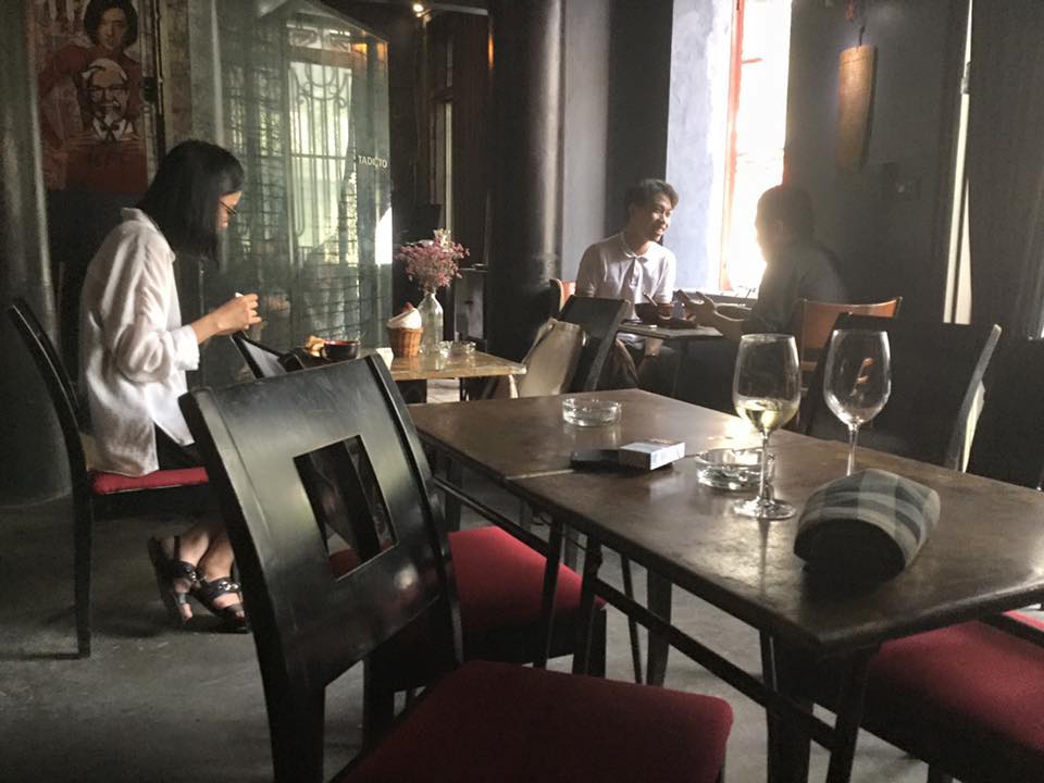 Tadioto cafe in Hanoi, Vietnam