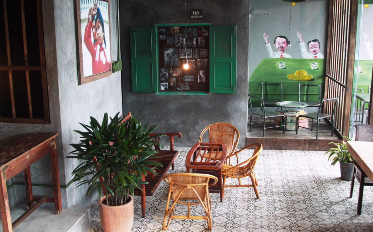 Cong Caphe hanoi cafe