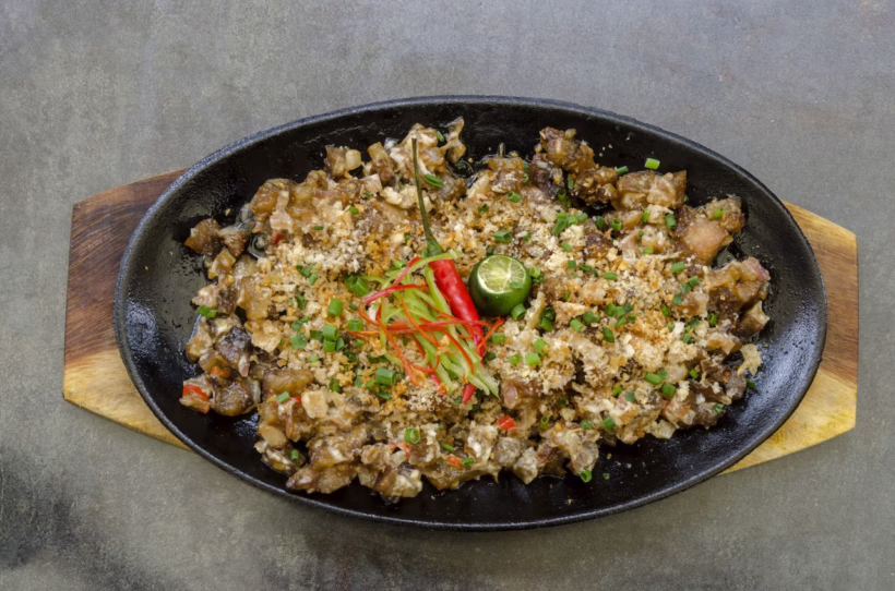 Crispy Sisig at Manam in Manila