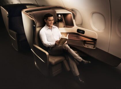 Singapore Airlines passenger