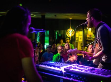 Satellite bar in Houston