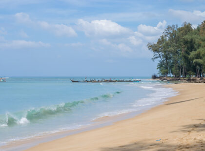 Overview of Nai Yang Beach