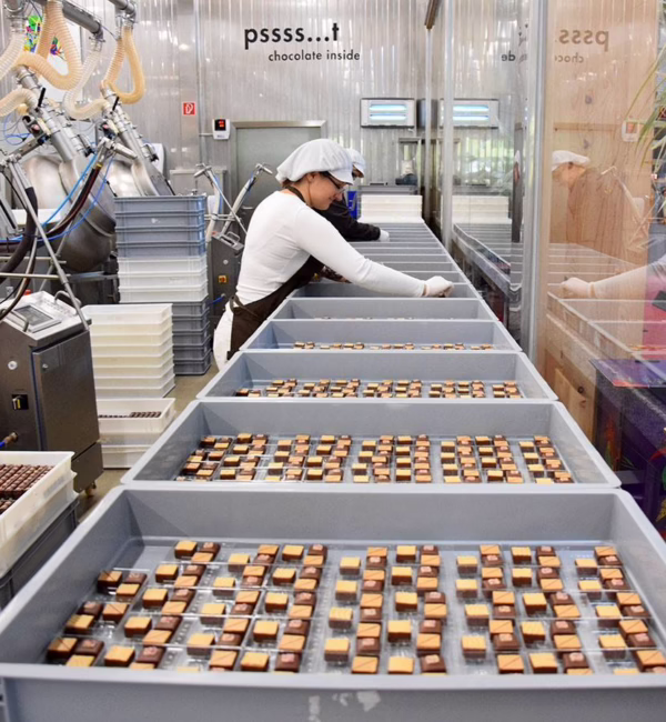 Zotter chocolate factory in Austra