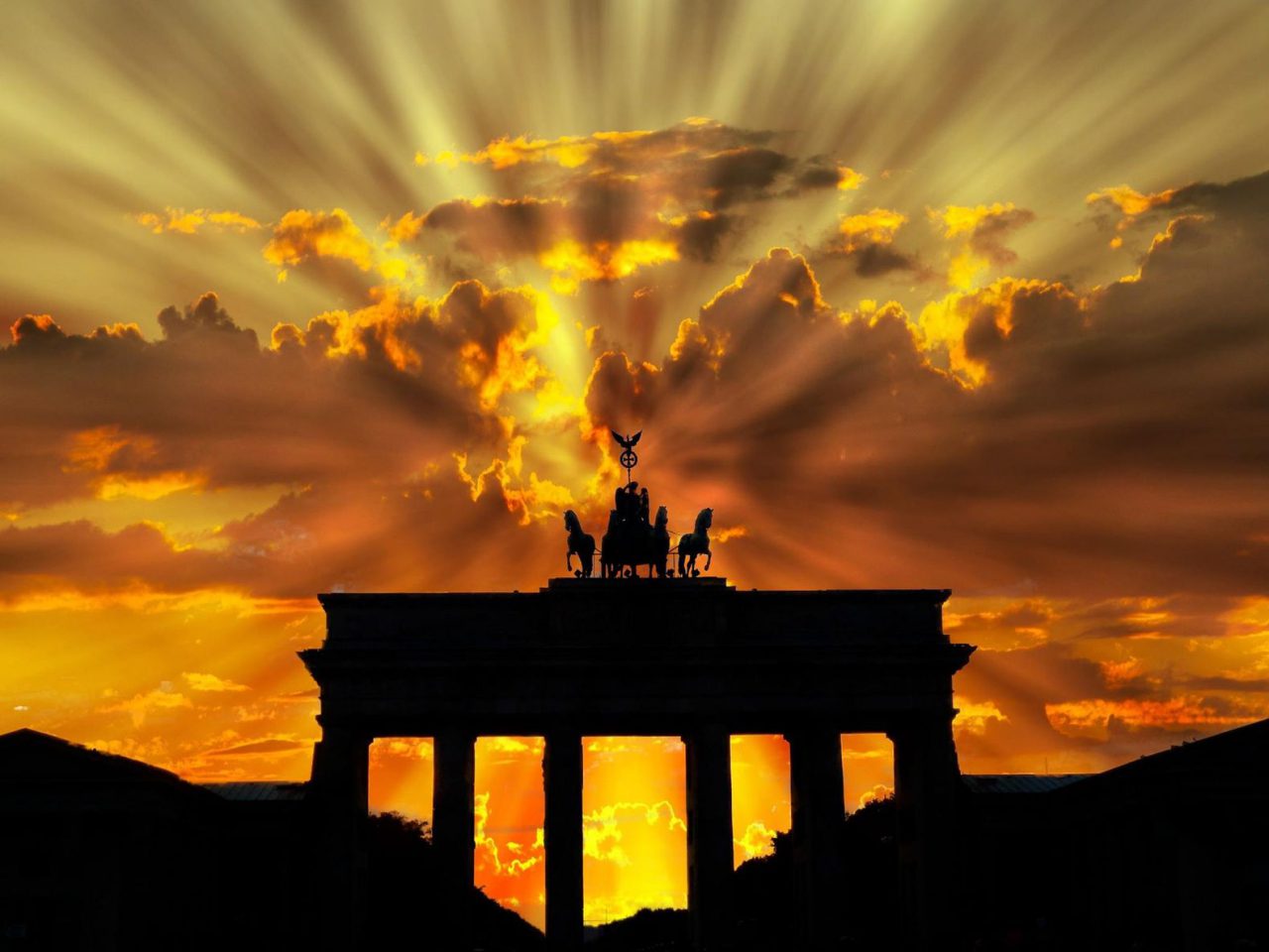 brandenburg gate berlin germany