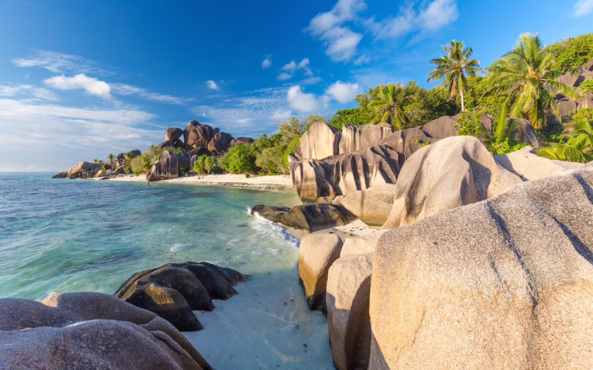 Anse Source d’Argent beach on La Digue Island, Seychelles