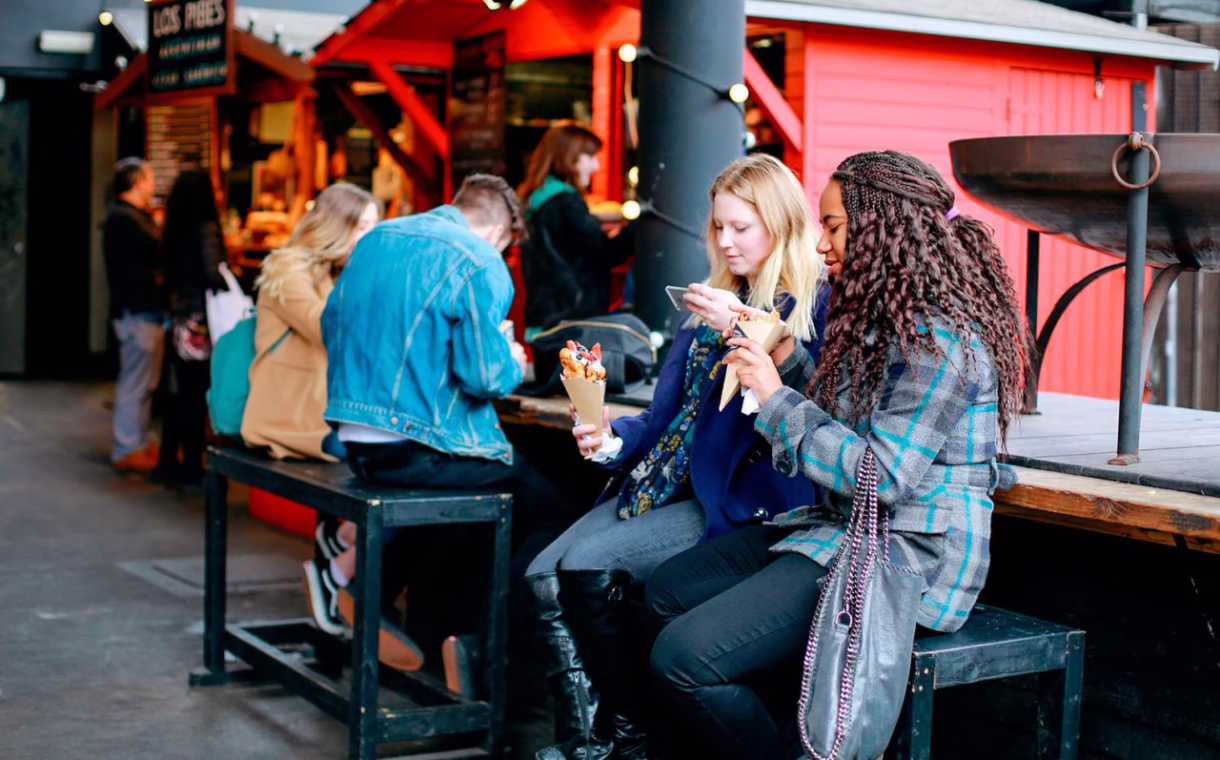 london street food