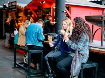 london street food