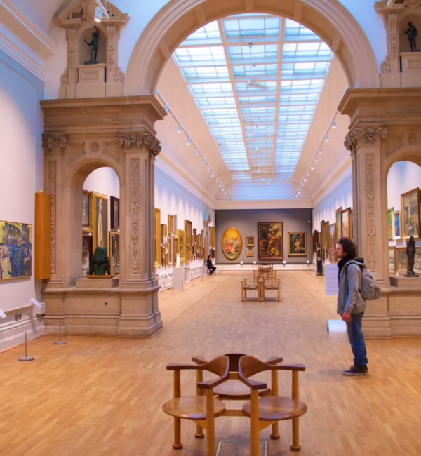 gallery at the louvre