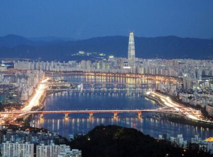 seoul south korea skyline