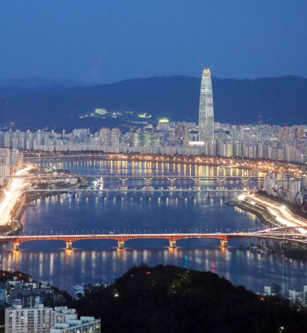 seoul south korea skyline