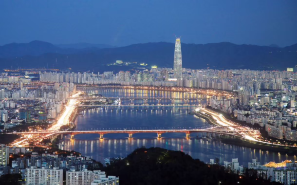 seoul south korea skyline