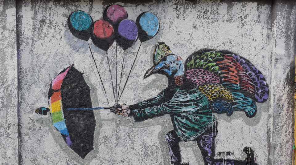 Jalan Tirtodipuran Yogyakarta street art silkwinds highlights
