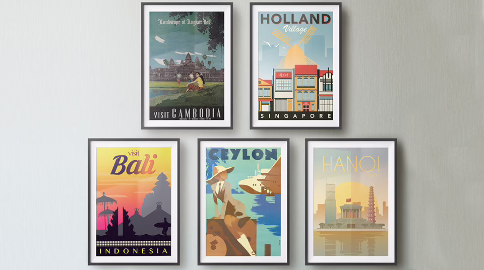 travel posters silkwinds