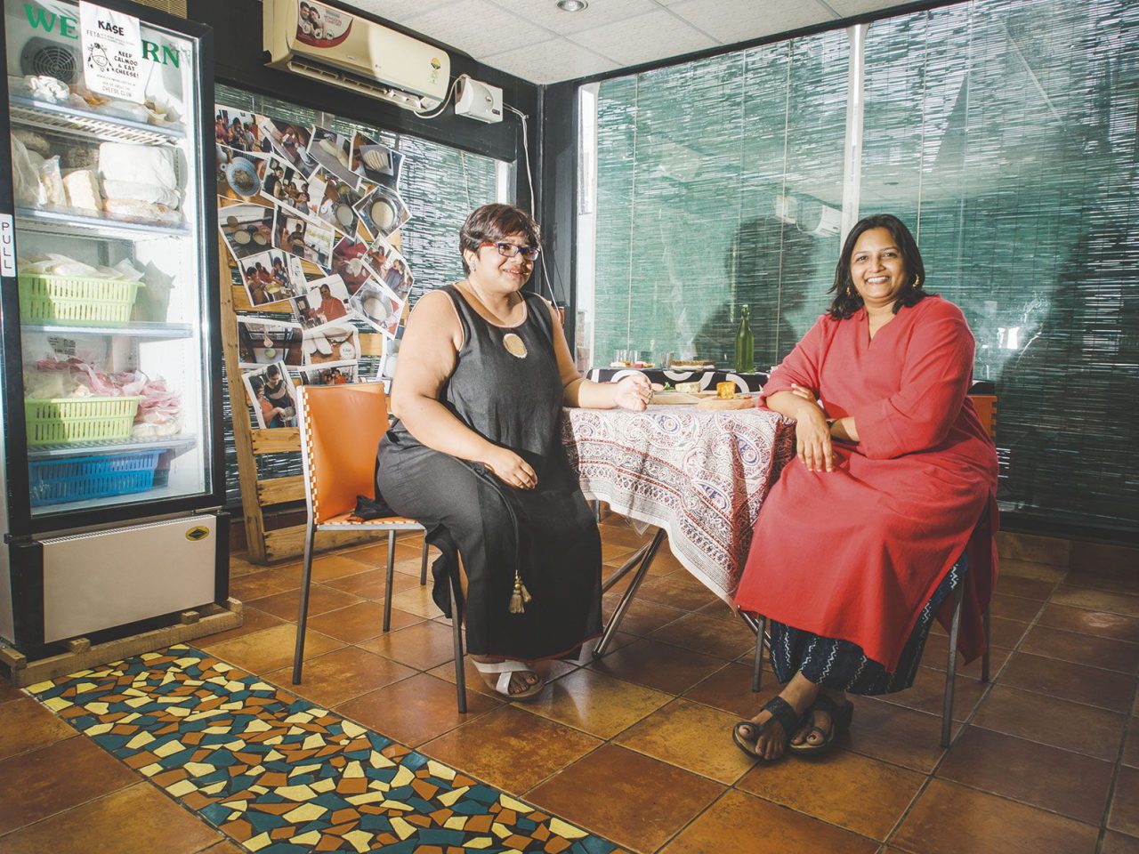 kaaseAnuradha Krishnamurthy and Namrata Sundaresan cheese makers chennai