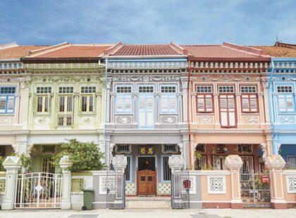 peranakan shophouses