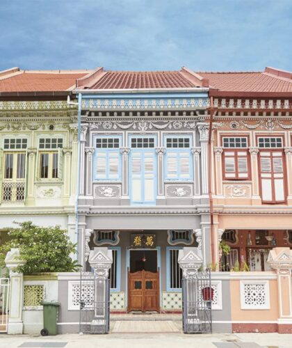 peranakan shophouses