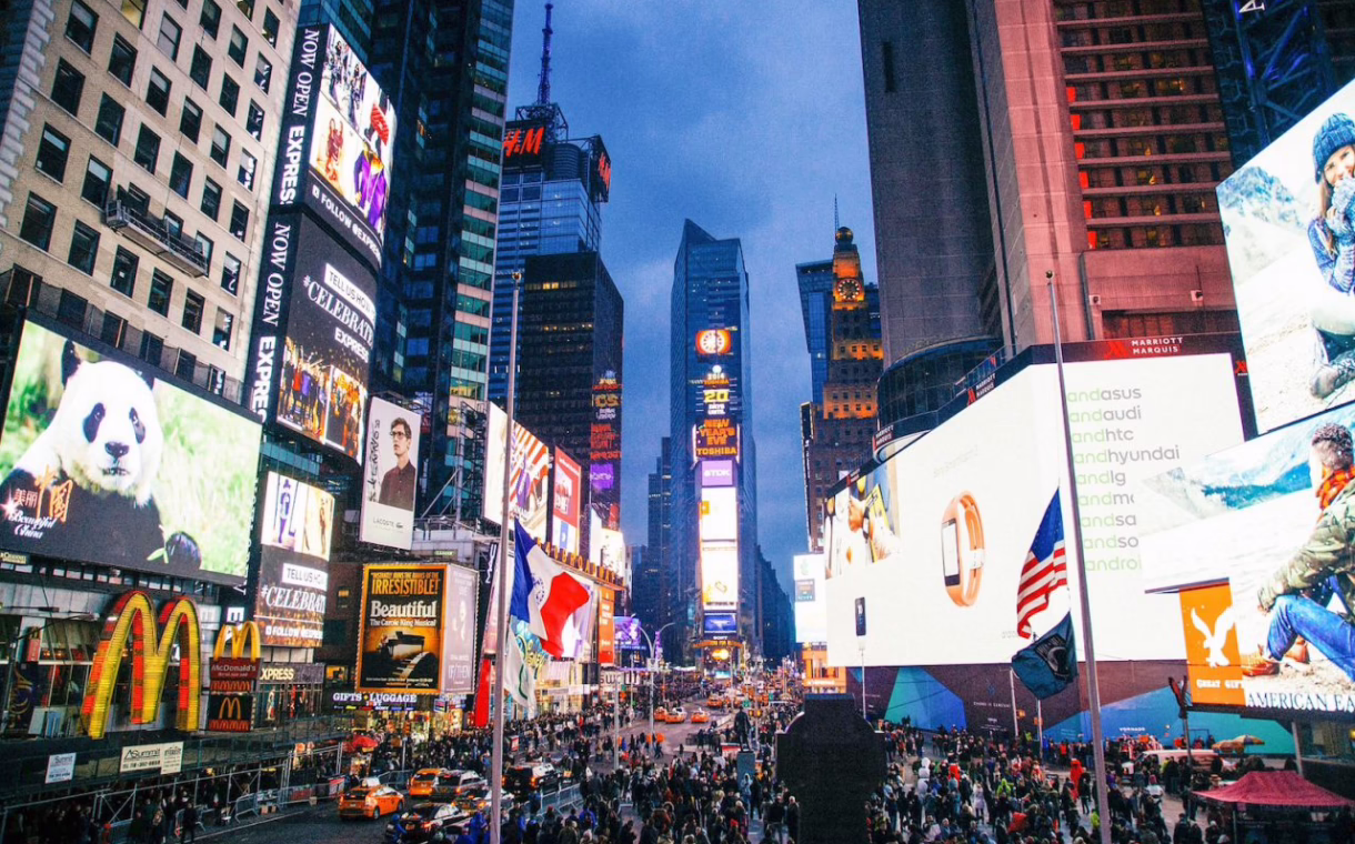 new york times square
