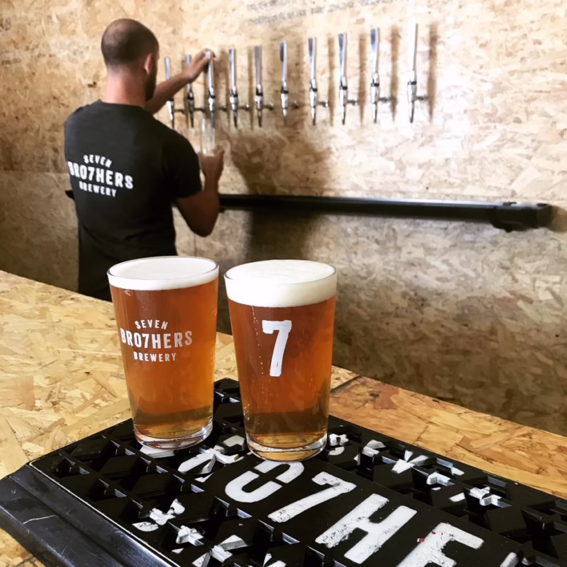 seven bro7hers manchester beer