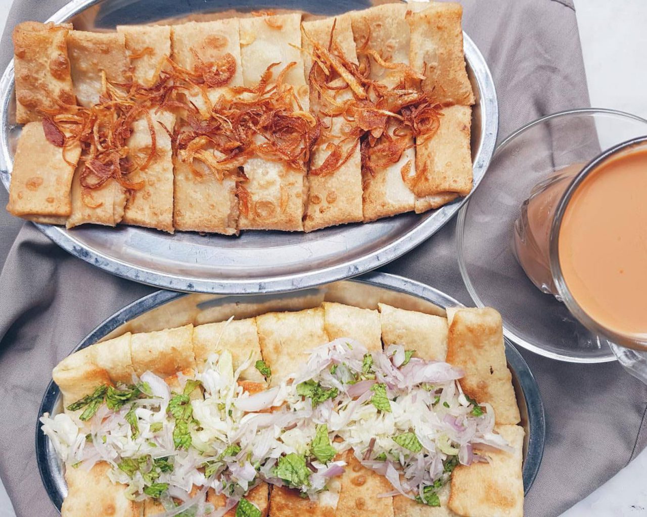 keema paratha