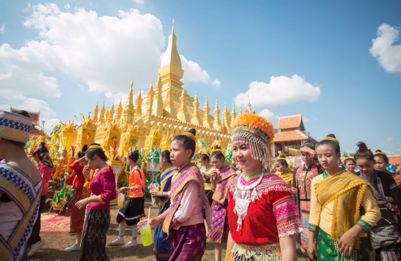 PHA THAT LUANG LAOS VIENTIANE