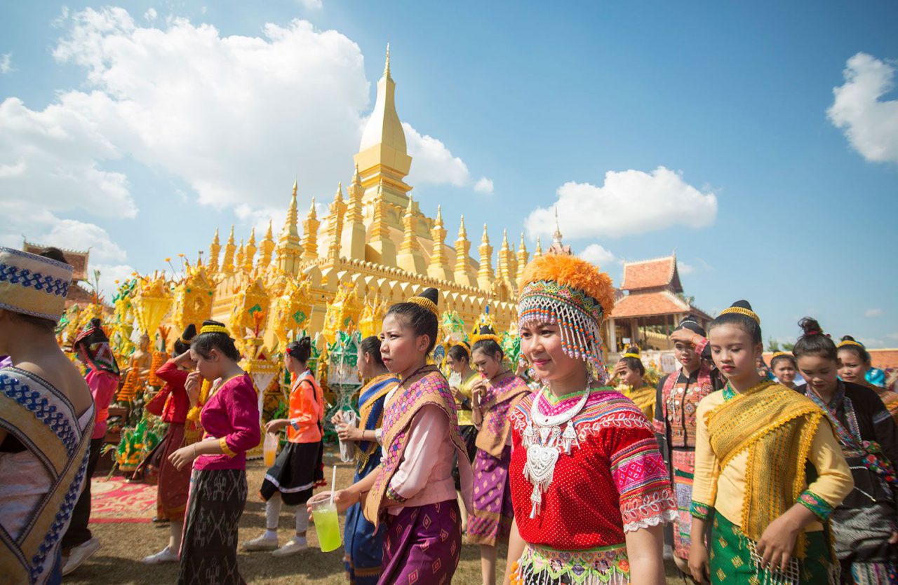 PHA THAT LUANG LAOS VIENTIANE