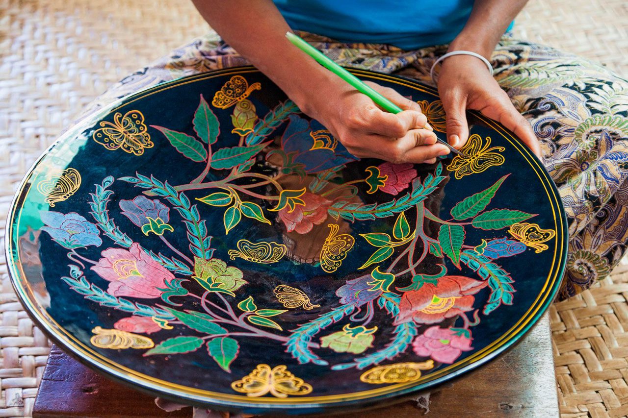lacquerware myanmar