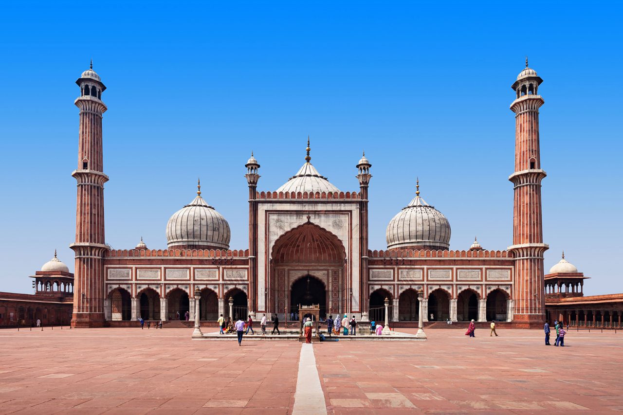 Jama Masjid in New Delhi, India