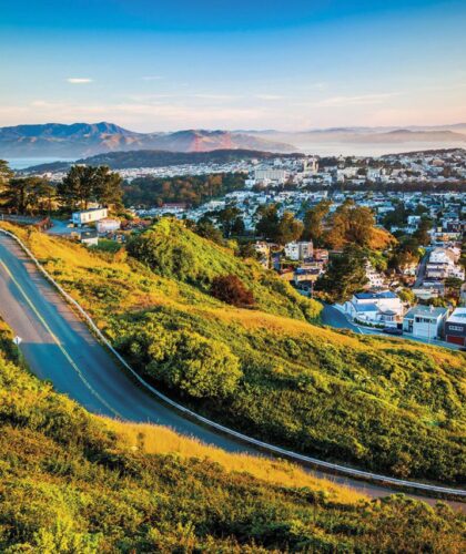 VIEW FROM TWIN PEAKS SAN FRANCISCO