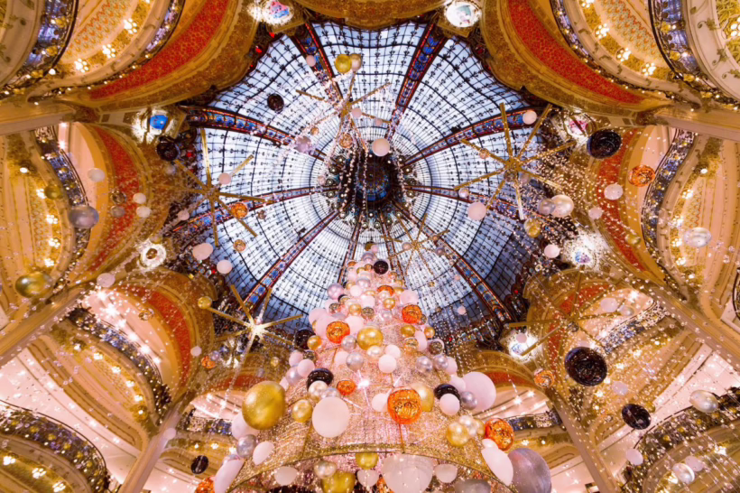 galeries lafayette christmas decorations