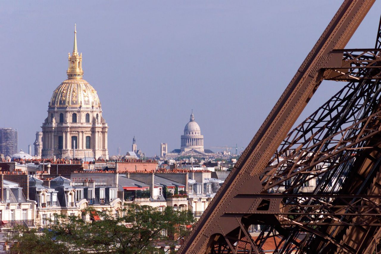 VIEW FROM EIFFEL TOWER PARIS