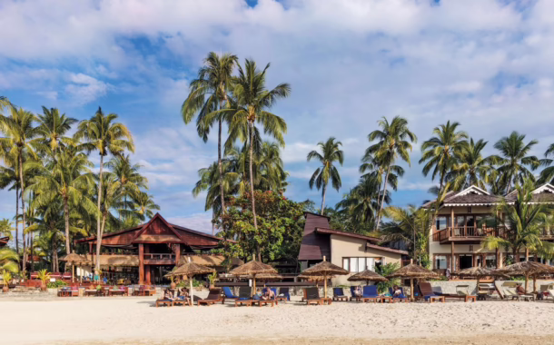 beach resort at ngapali beach
