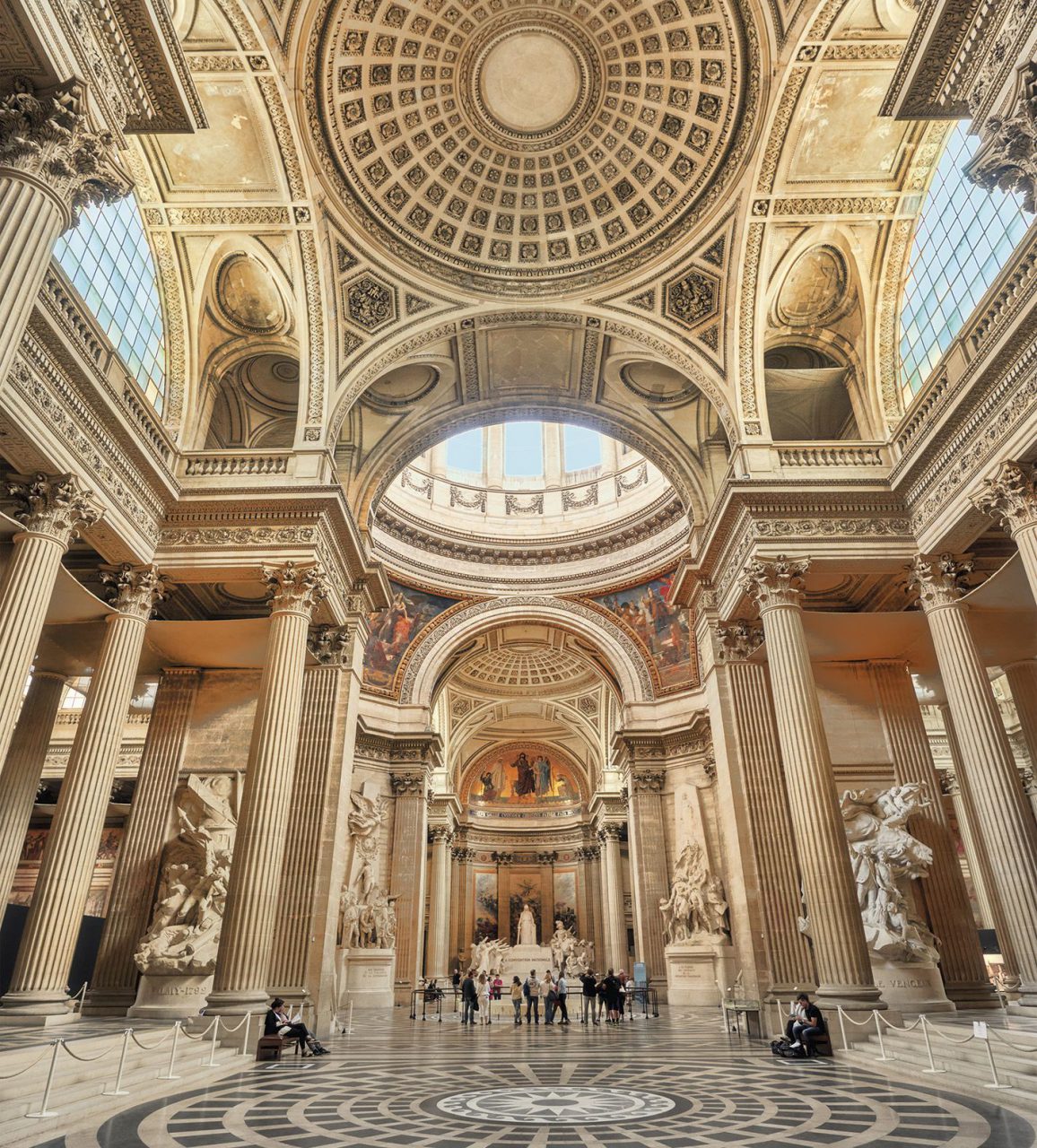 the pantheon paris dome
