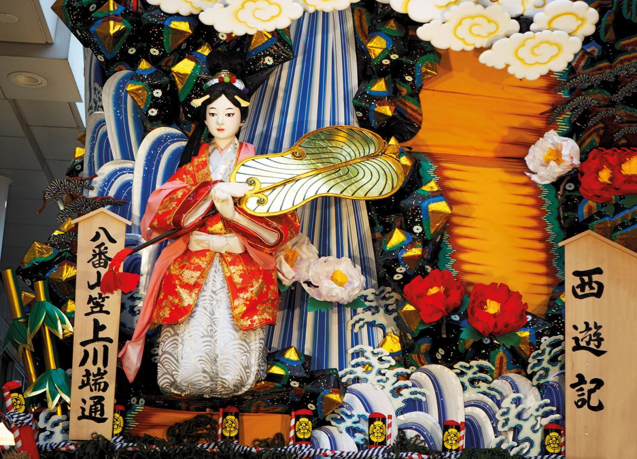 hakata gion yamakasa float