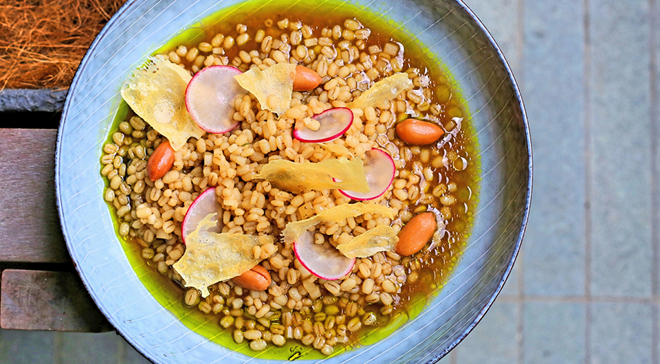 BKT Barley Risotto from HRVST