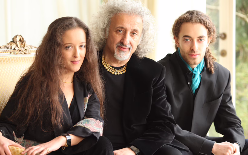 Mischa Maisky and family (Photo: 46th Istanbul Music Festival)