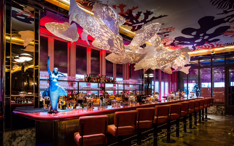 The bar at Sexy Fish (Photo: Paul Winch-Furness)