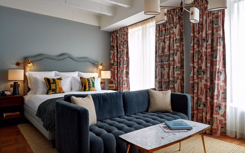 A bedroom at White City House (Photo: Soho House)