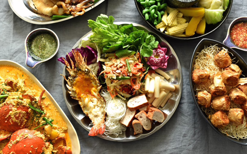 A sumptuous spread at Rong Si