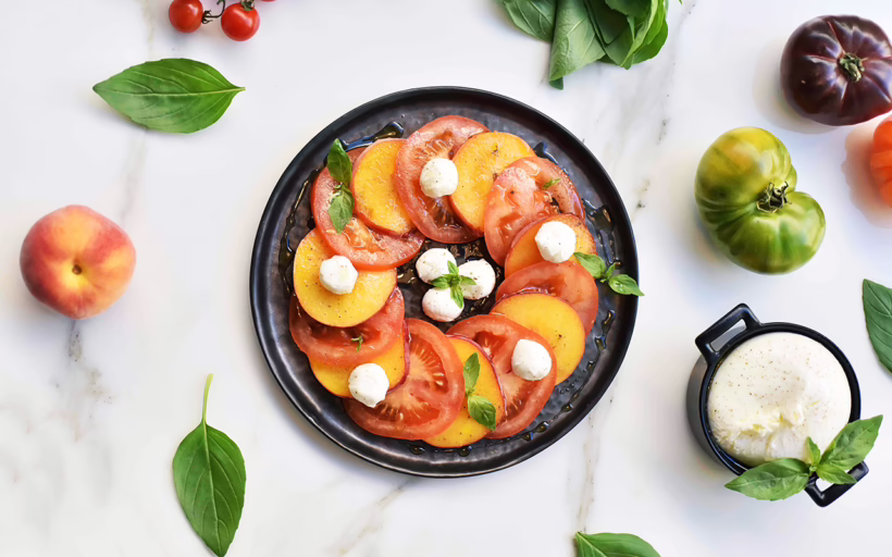 A tomato dish at Simone Lemon