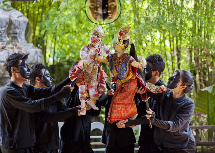 A puppet show at Baan Silapin (Photo: Artapartment / Shutterstock.com)