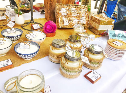 Cedar Lodge homewares at Paddington MarketsCedar lodge homewares at Paddington Markets