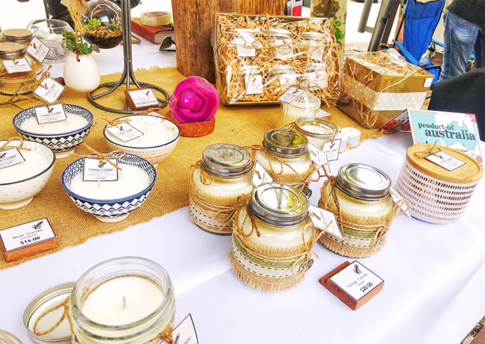 Cedar Lodge homewares at Paddington MarketsCedar lodge homewares at Paddington Markets