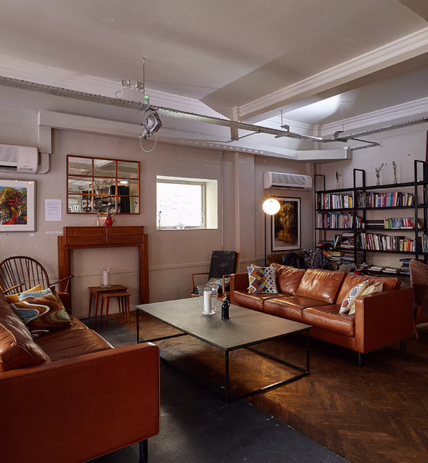 Woody vintage antique hotel