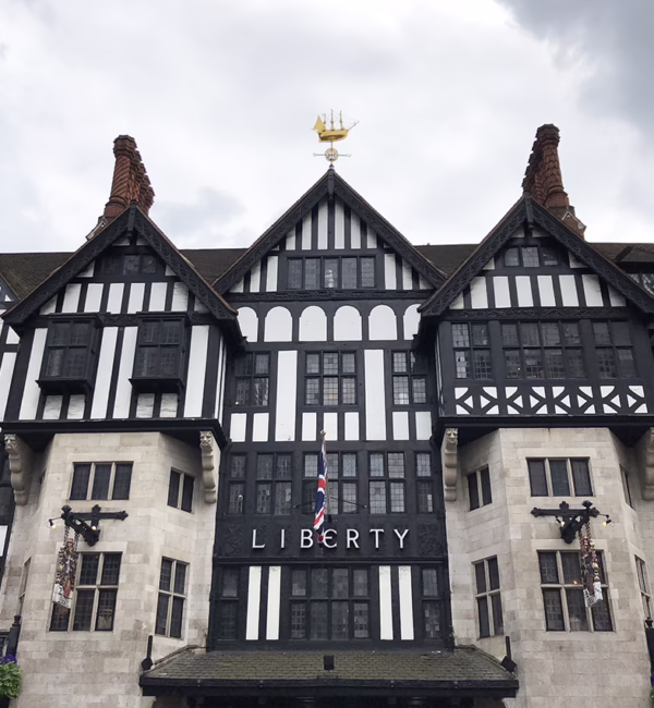 Liberty London department store.