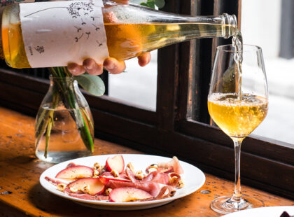 A meal at Love, Tilly Devine (Photo: Kai Leishman)