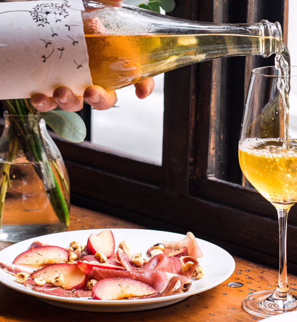 A meal at Love, Tilly Devine (Photo: Kai Leishman)